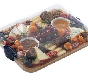 Charcuterie with lid