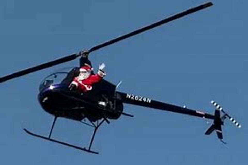 Santainhelicopter