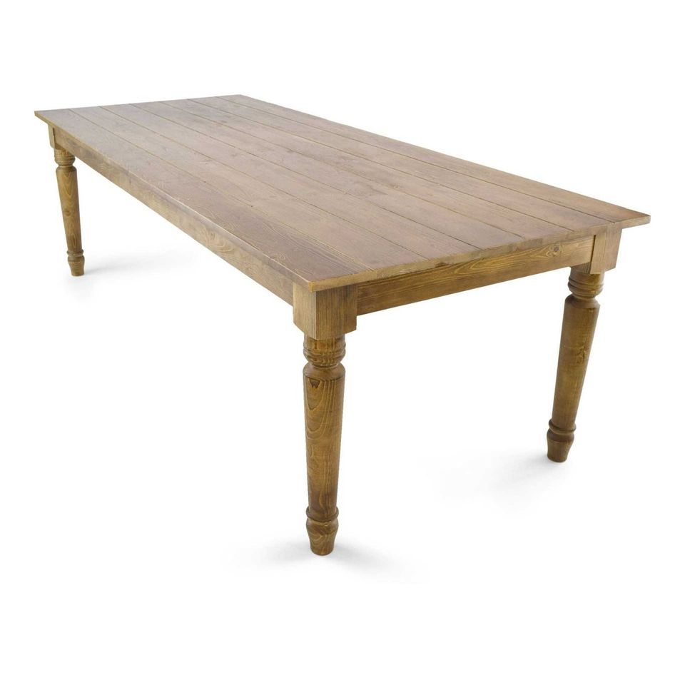 Pine farm table 1368w