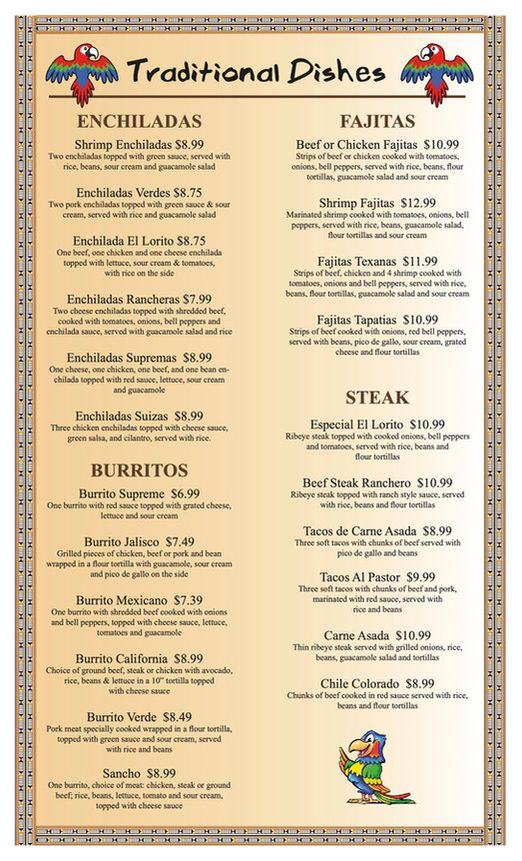 Mexican Restaurant in Emporia, KS El Lorito