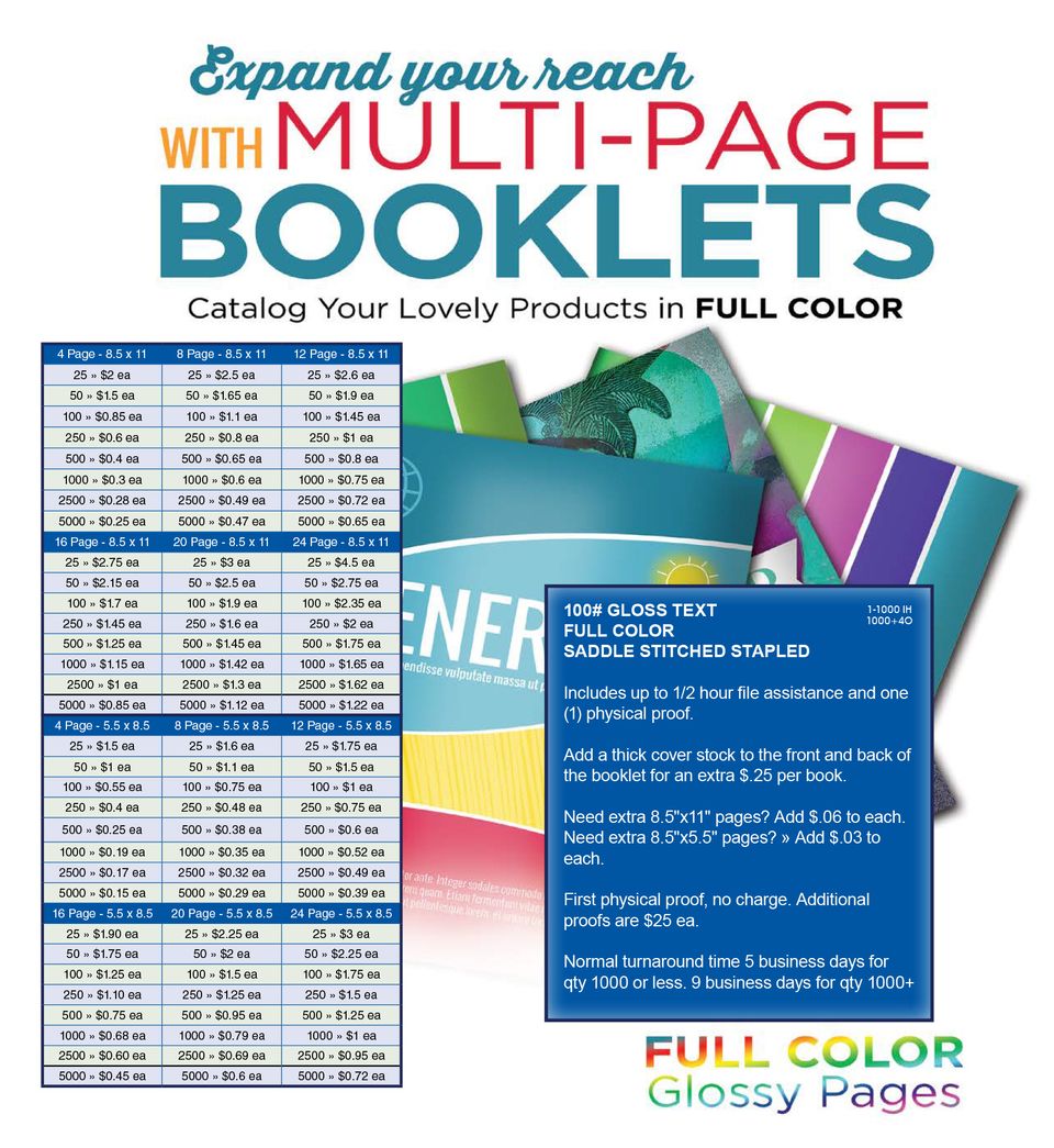 Booklets