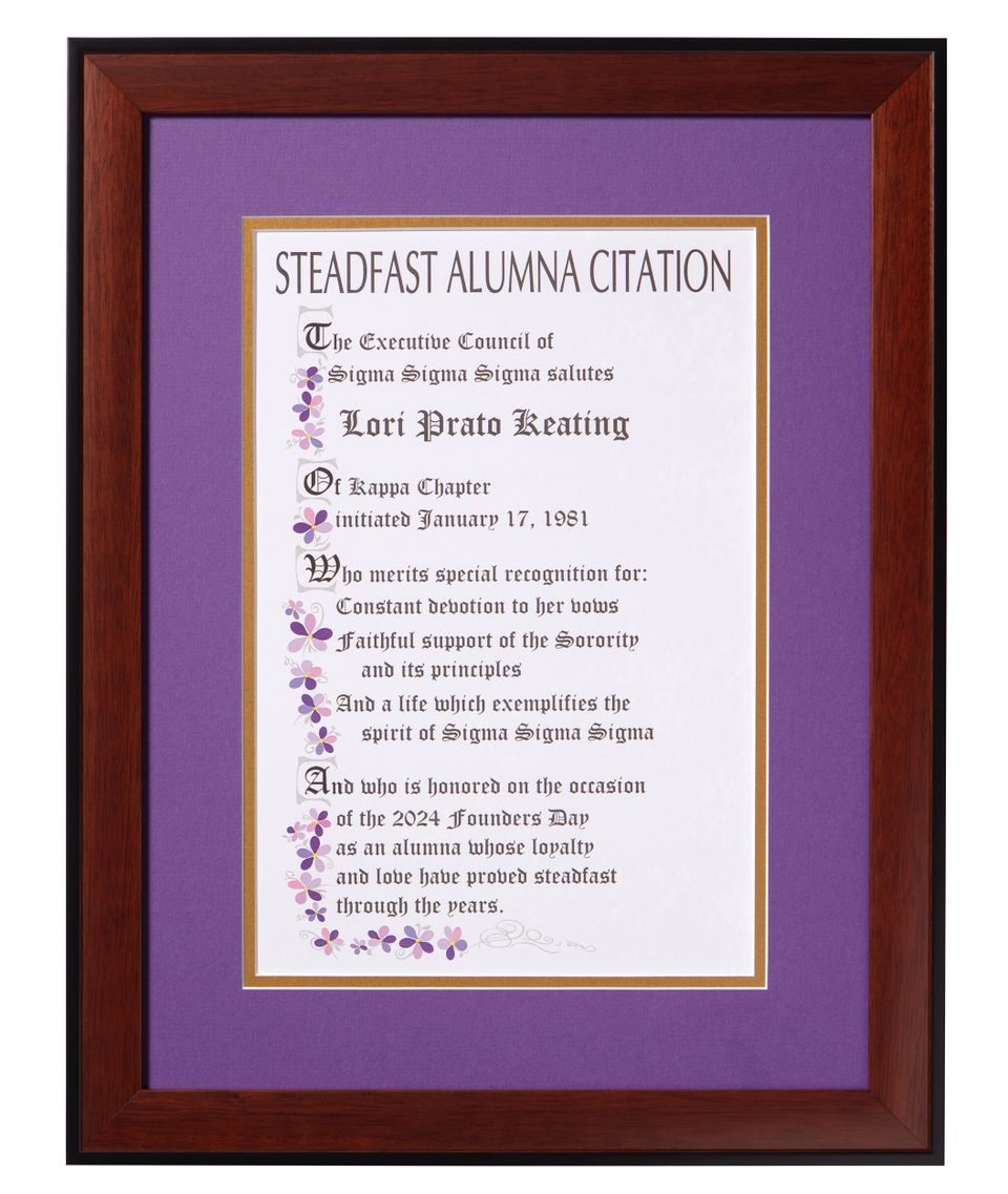 Sss steadfast framed