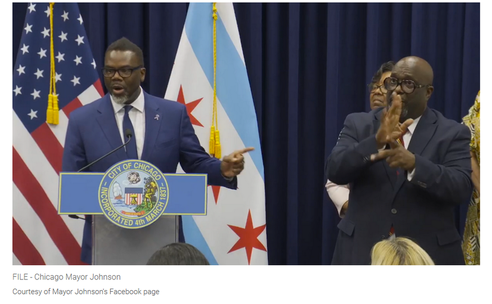 Chicago mayor mike johnson