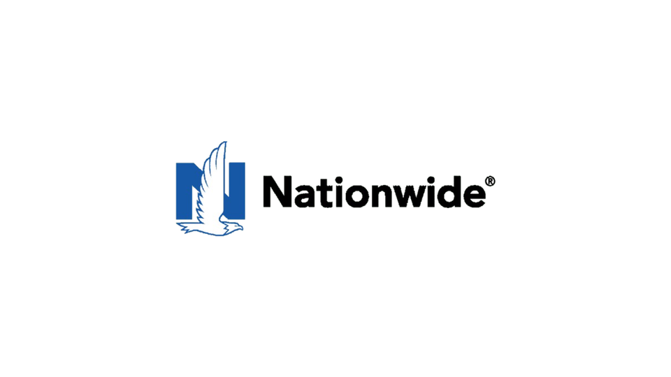 Nationwide logo (full white board)