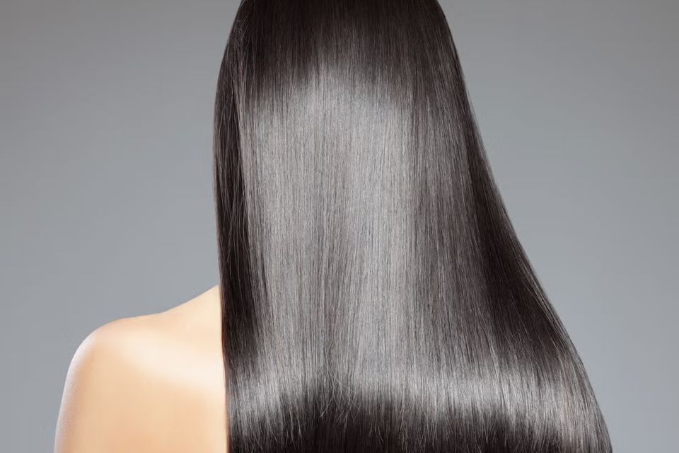 Keratin hair treatment