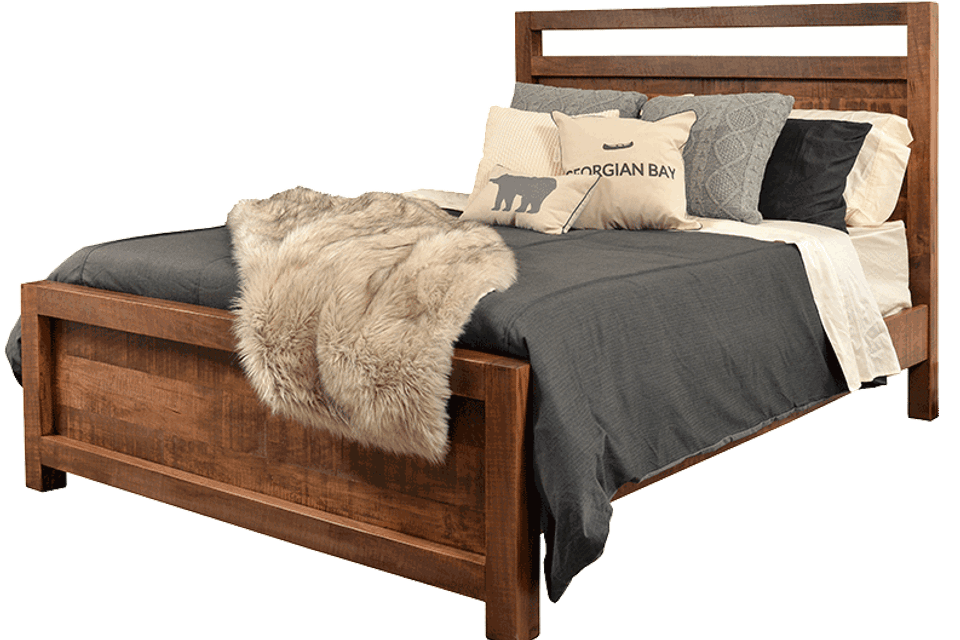 Rustic loft bed sct