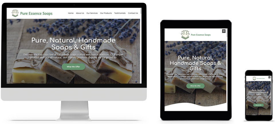Pure essence soaps