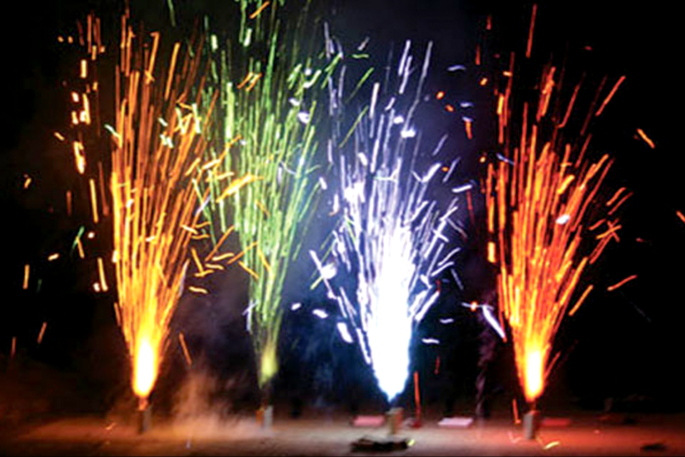 Safe and sane fireworks from web