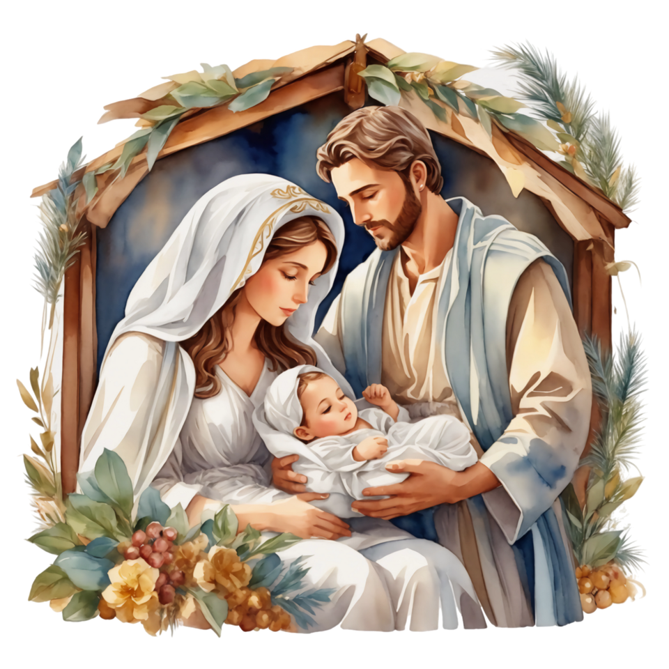 Seasons   christmas nativity watercolor 24 3