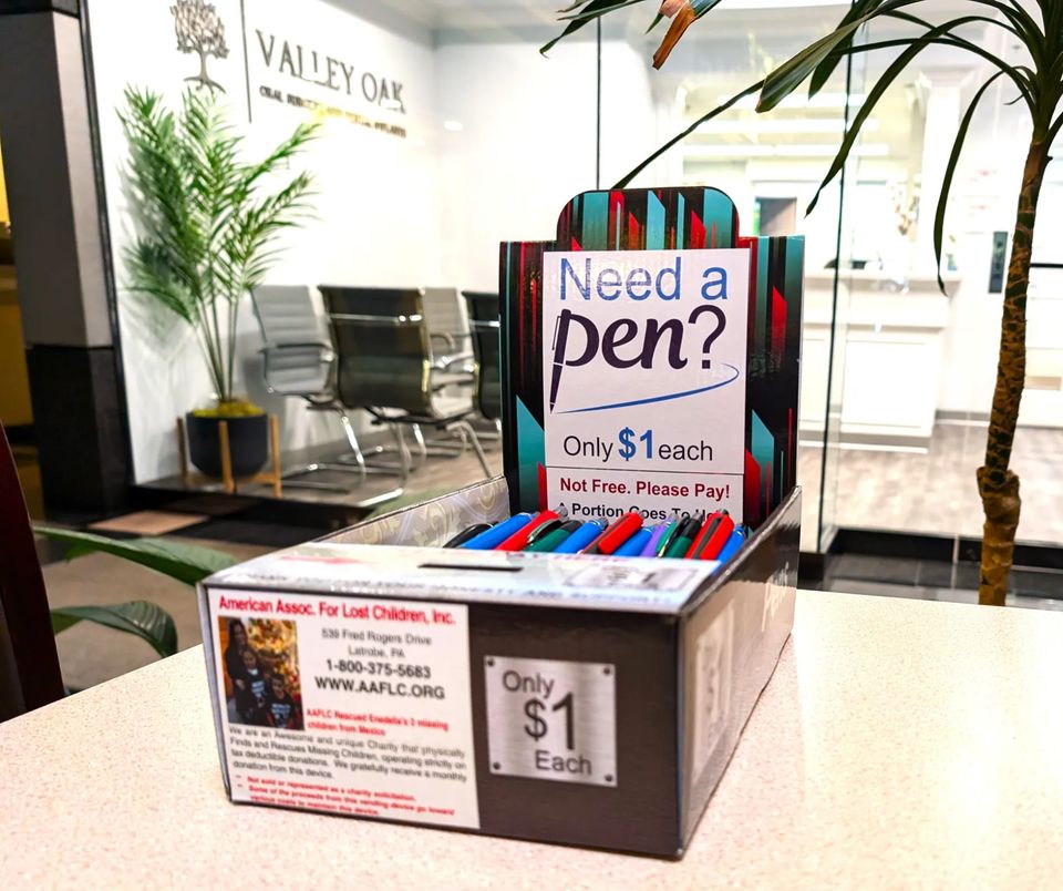 Pen Vending Honor Box On Location. We have a Location Finding Service