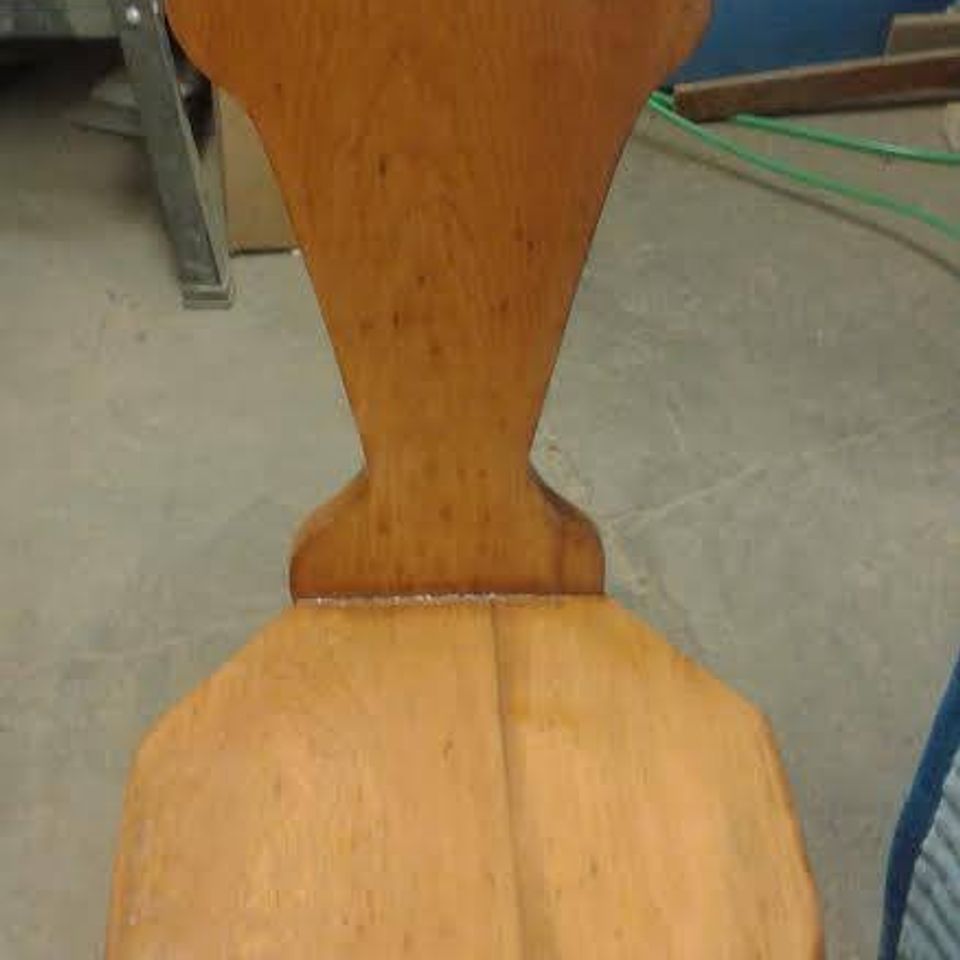 After picture of beer chair