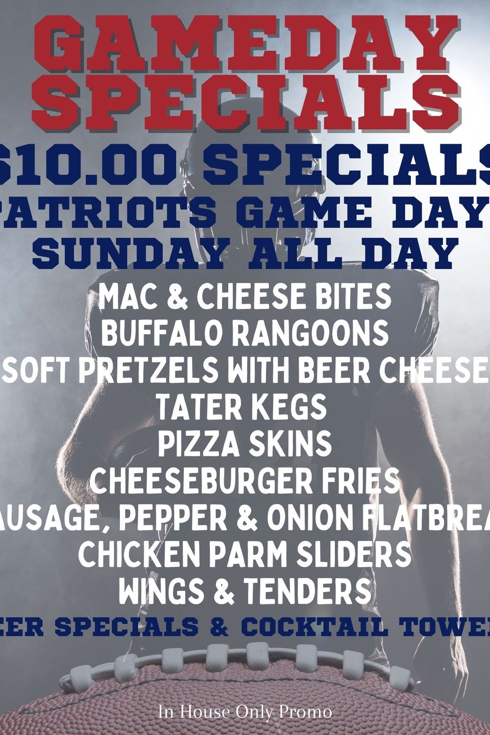  10.00 appetizers