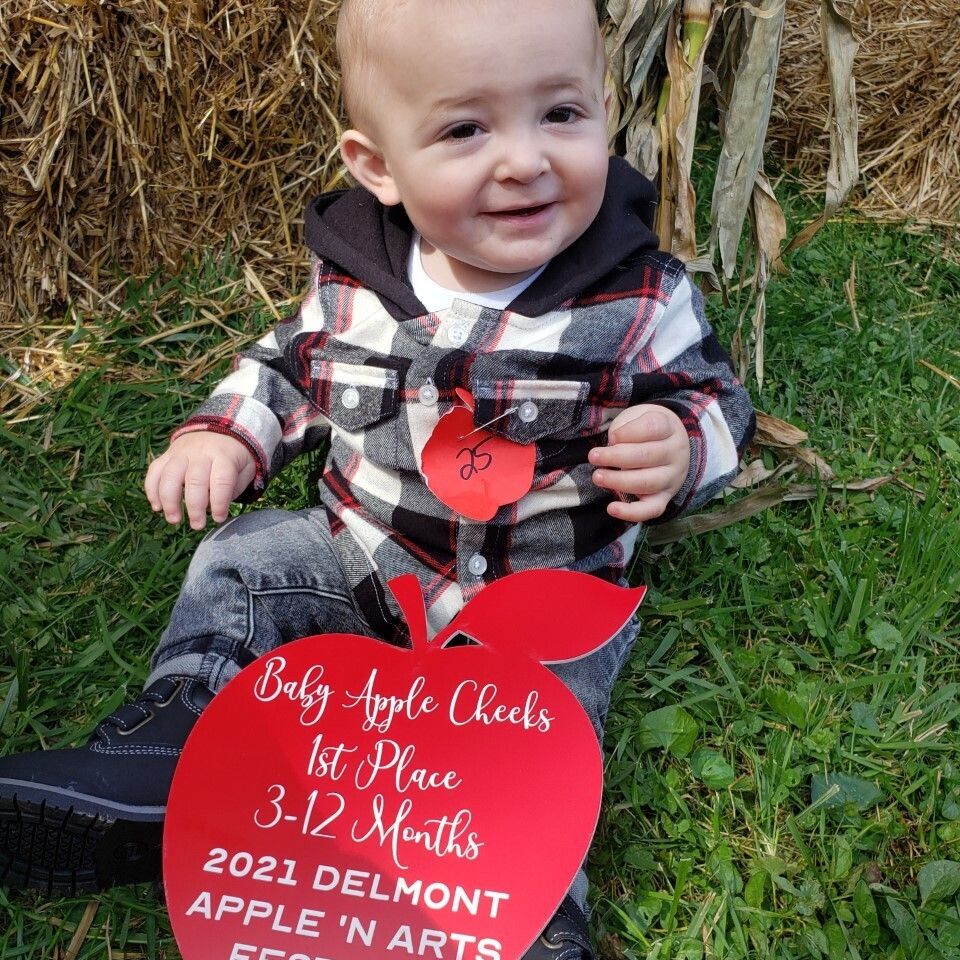 Baby apple cheeks pic courtesy of ashley lynn ginardi