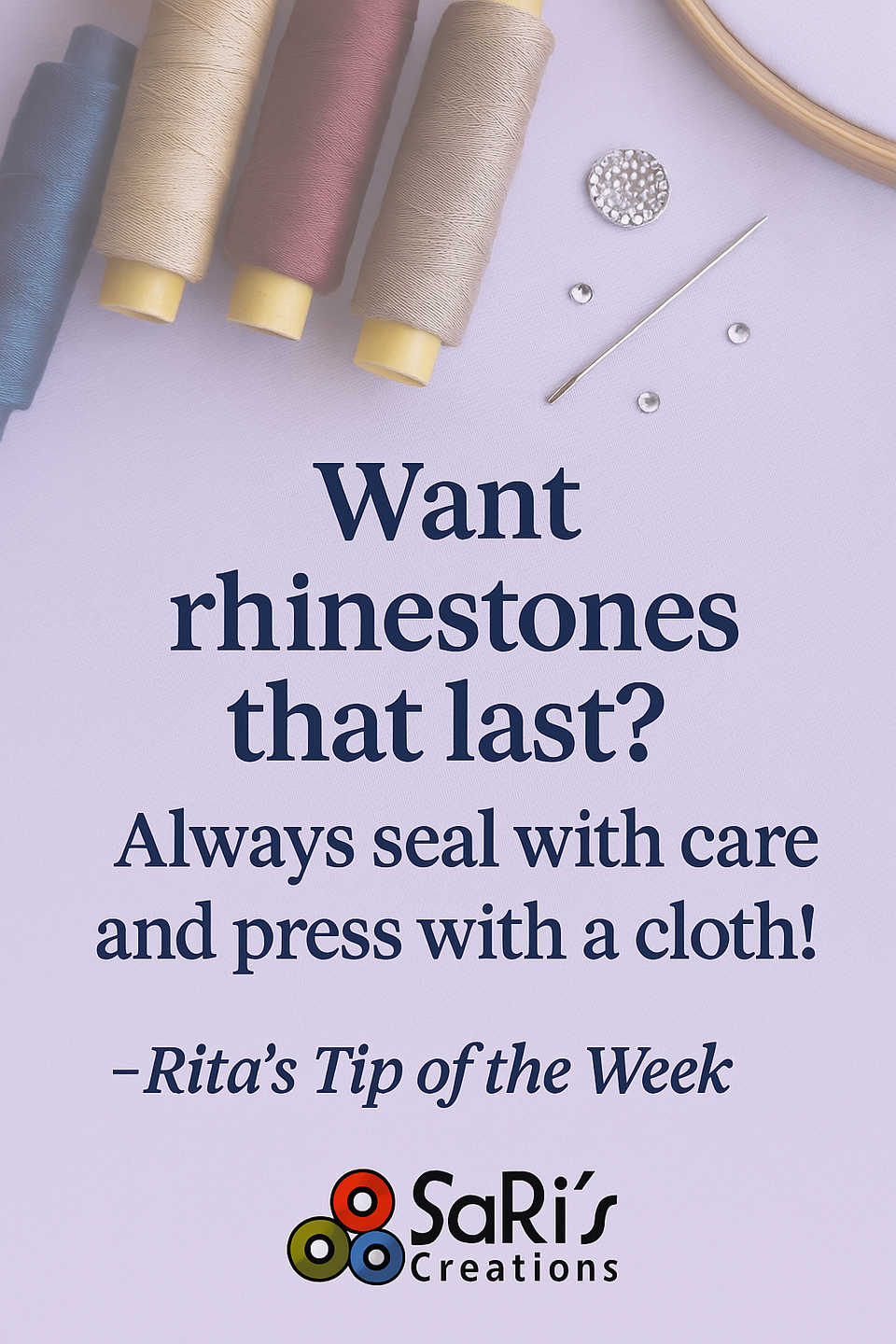 Rhinestone tip of the week
