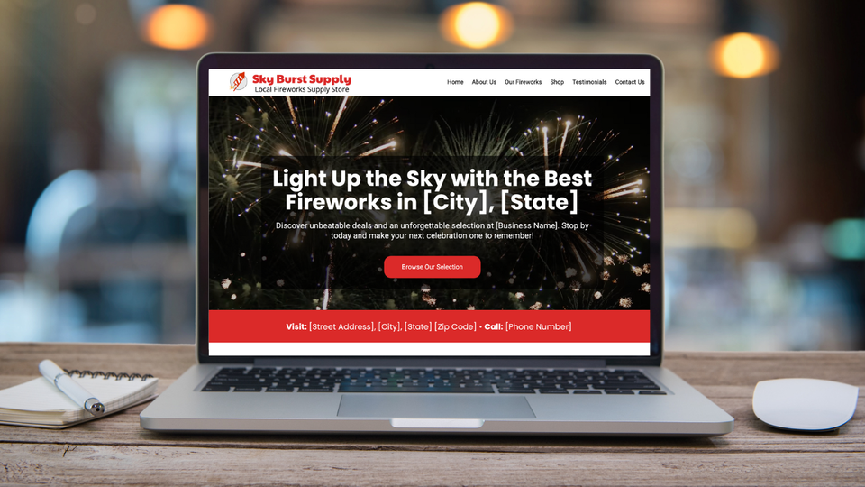 How to Sell Websites to Firework Stores