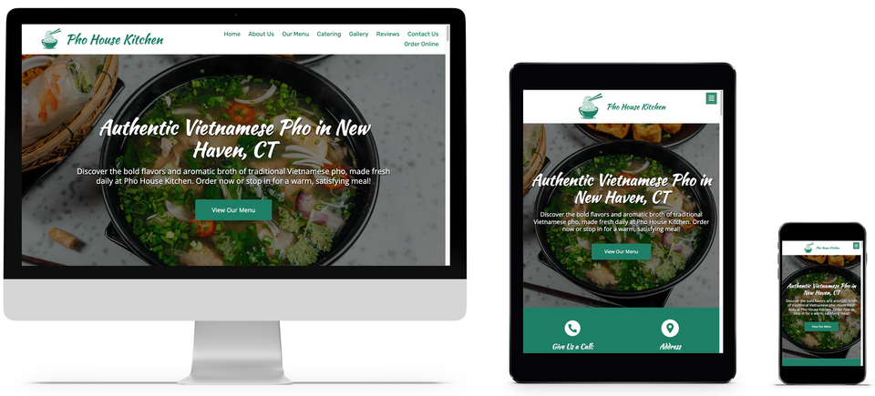 Pho house kitchen