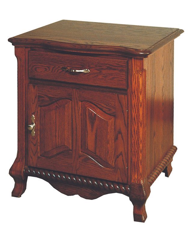 Cwf 120 1 drawer 1 door classic nightstand