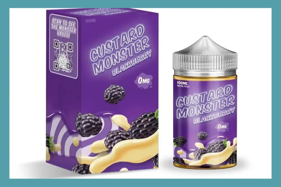 Custard Monster Blackberry E-Liquid