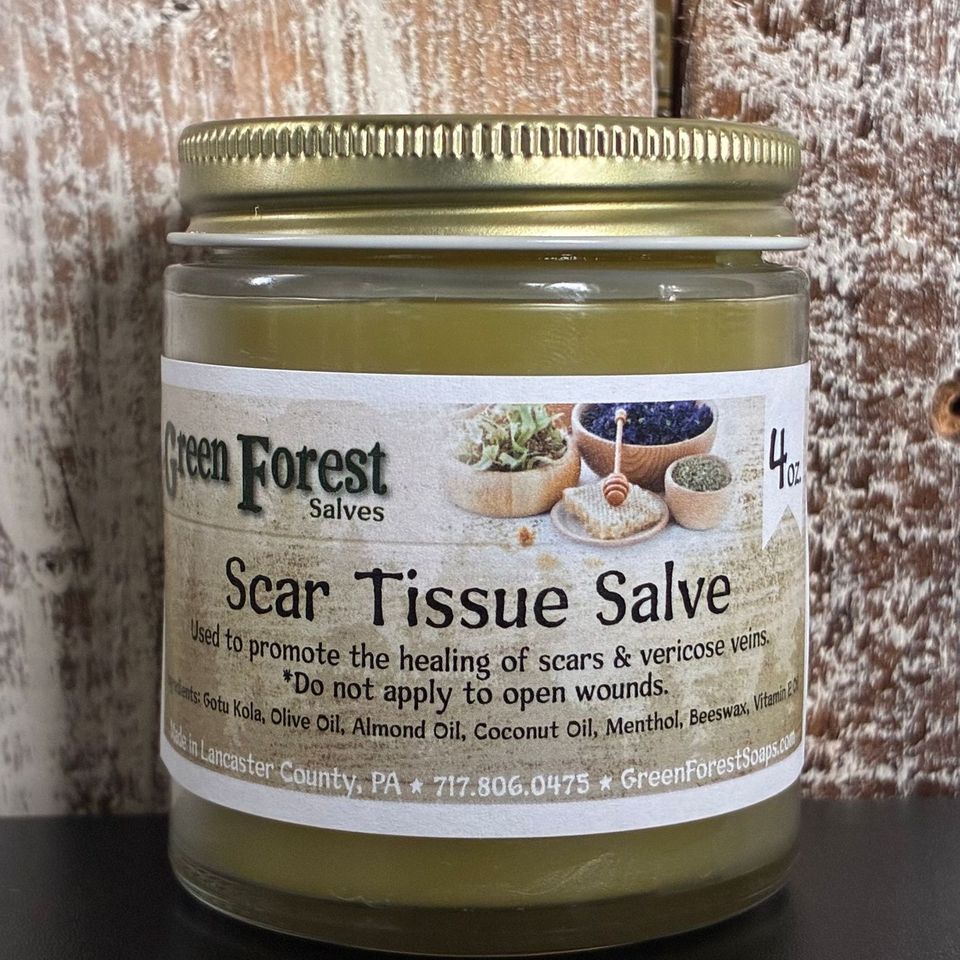 Scar Tissue Salve from Green Forest Soaps & Salves, Paradise, PA