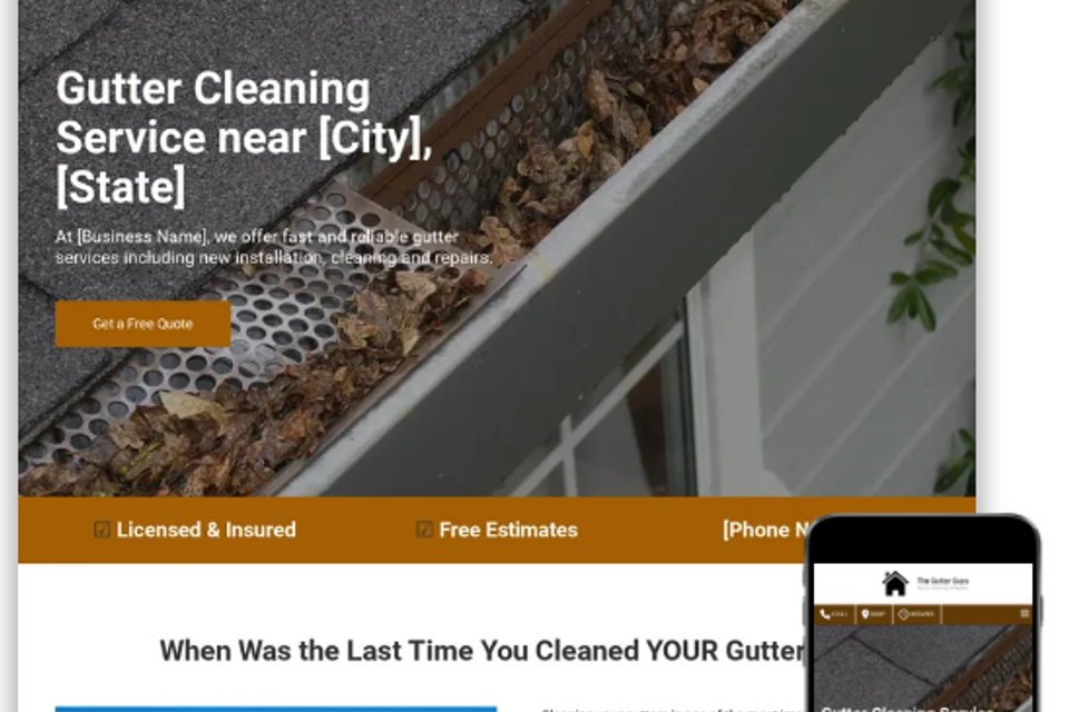 Gutter cleaning company