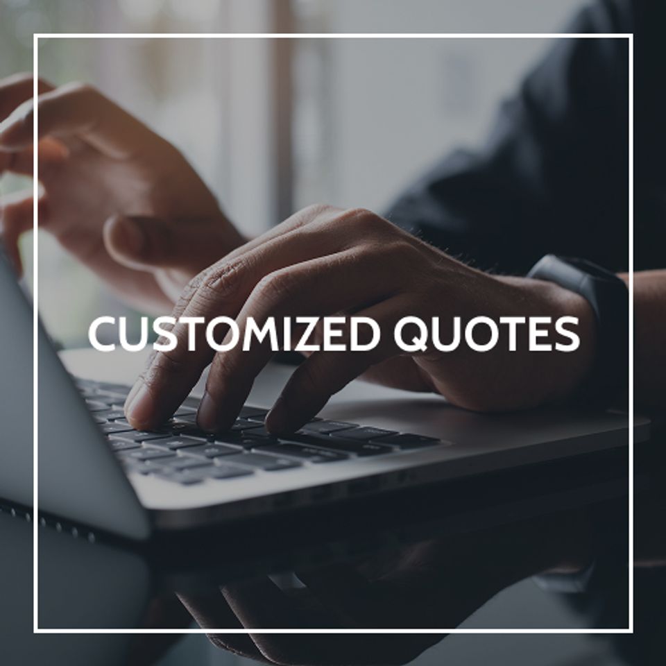 Customized quotes