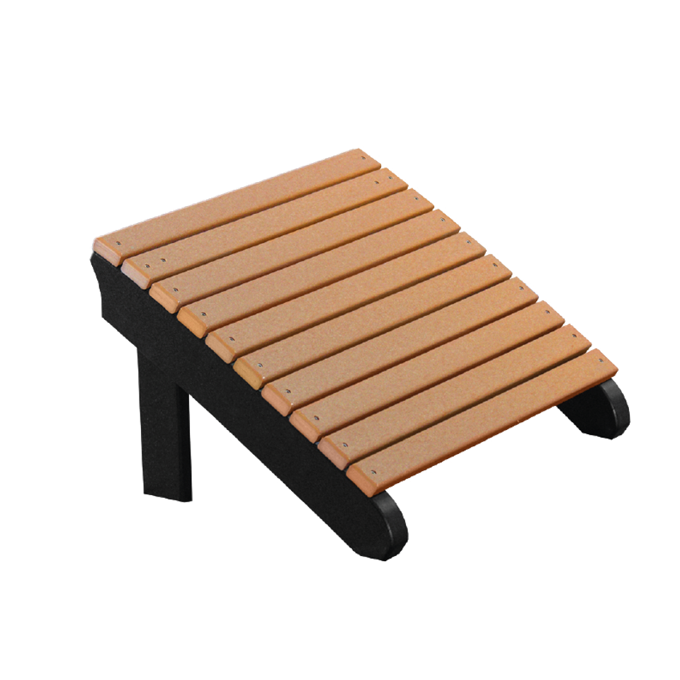 14 hlf deluxe adirondack footrest cedar2