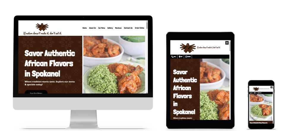 Restaurant website