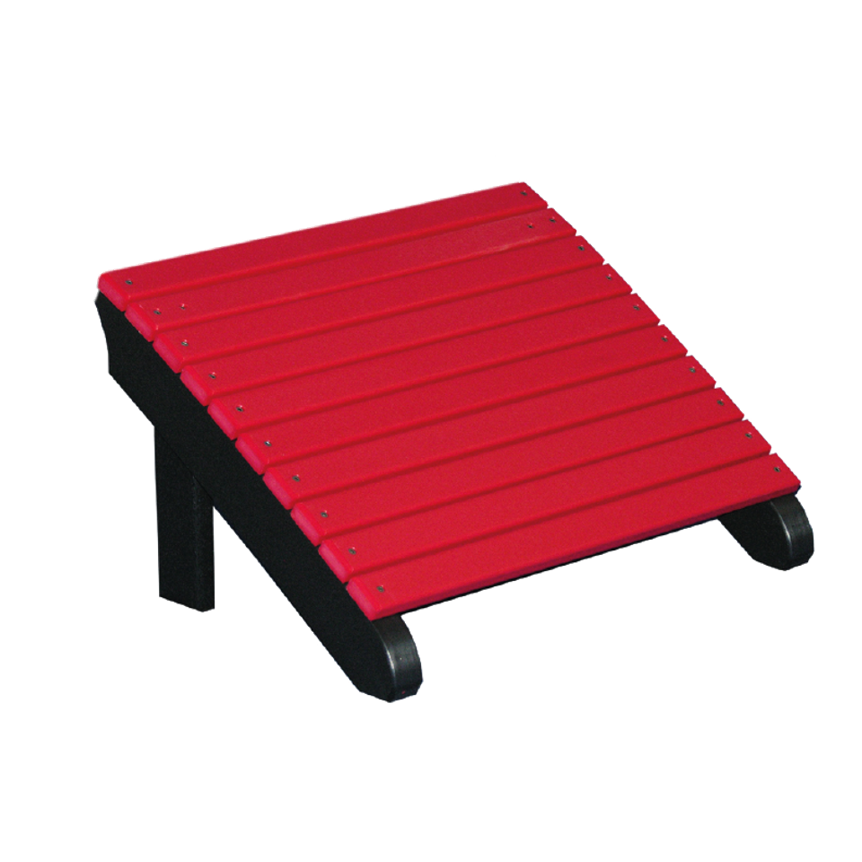 18 hlf deluxe adirondack footrest red2