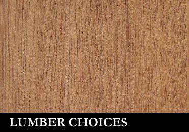 Lumber options for landing page