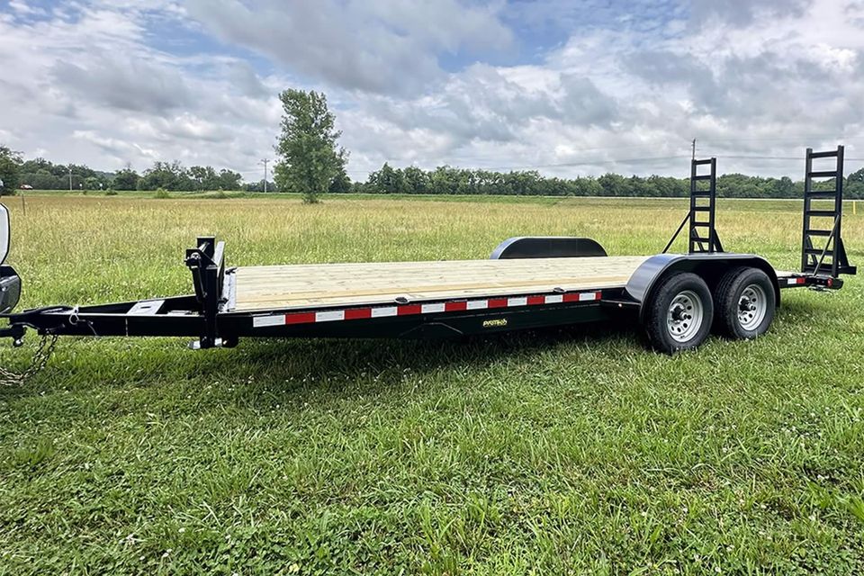 Protech 20 ft equipment trailer for sale rent to own