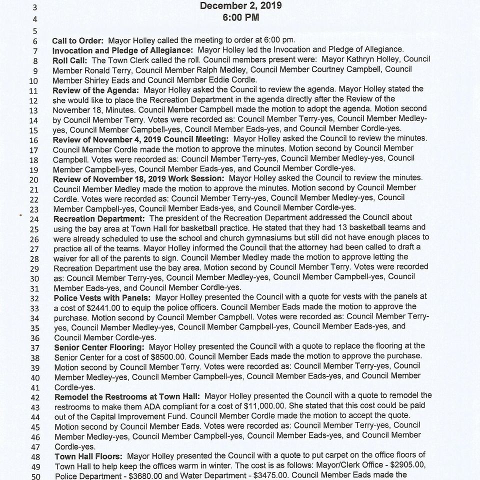 December 2  2019 page 1 council meeting