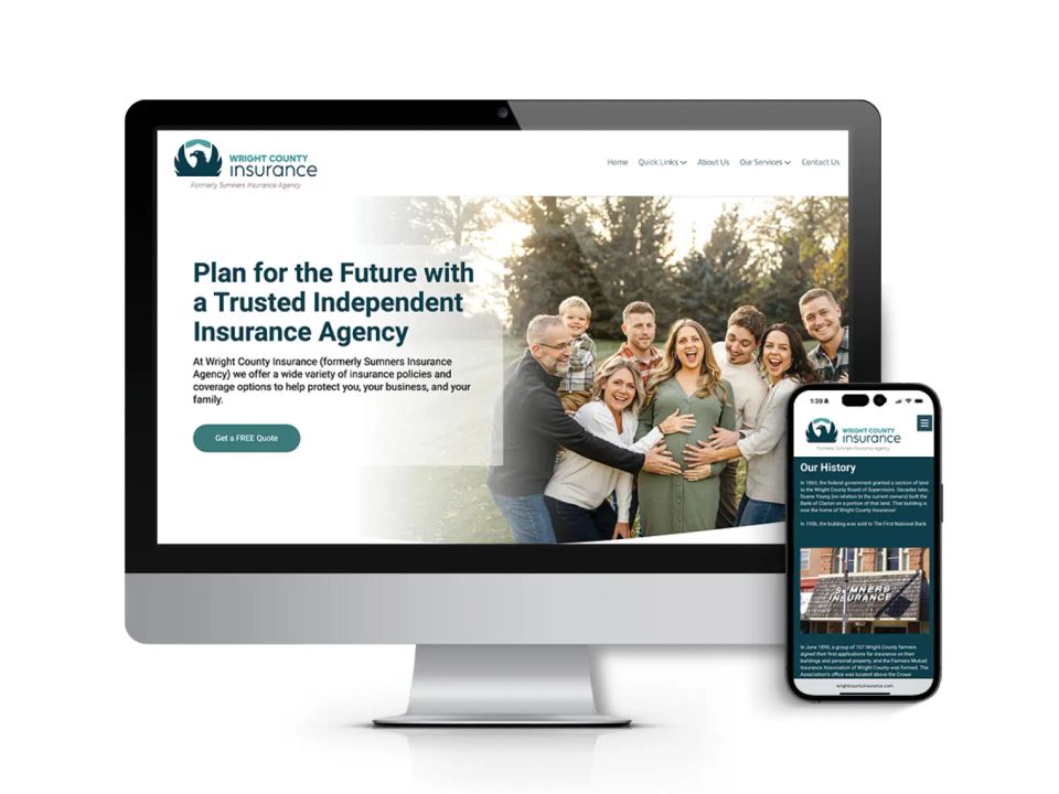 Wright County Insurance Website