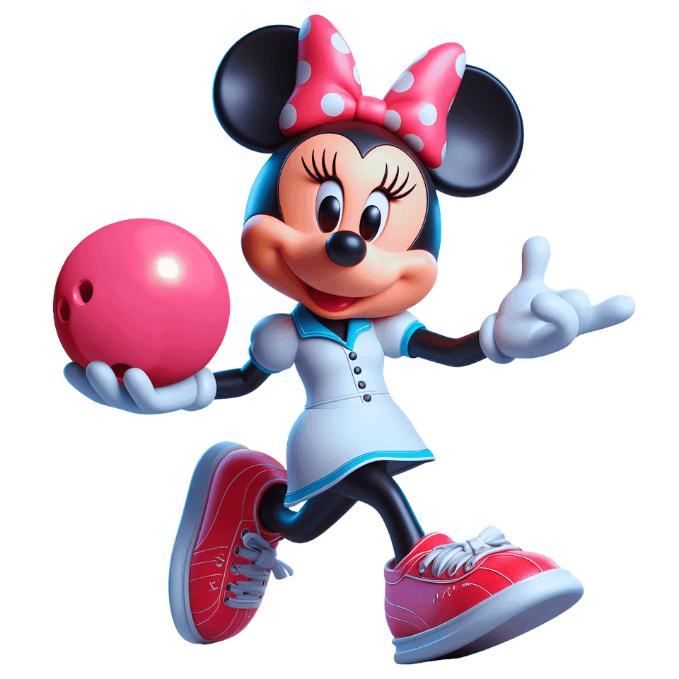 Bowling   disney minnie 11 4