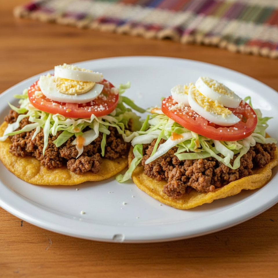 Enchiladas hondureñas   real photo