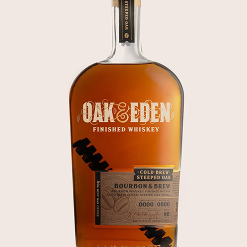 Oak eden oak eden coffee steeped oak bourbon brew