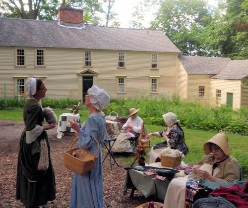 Iron work farm open houses and living history program