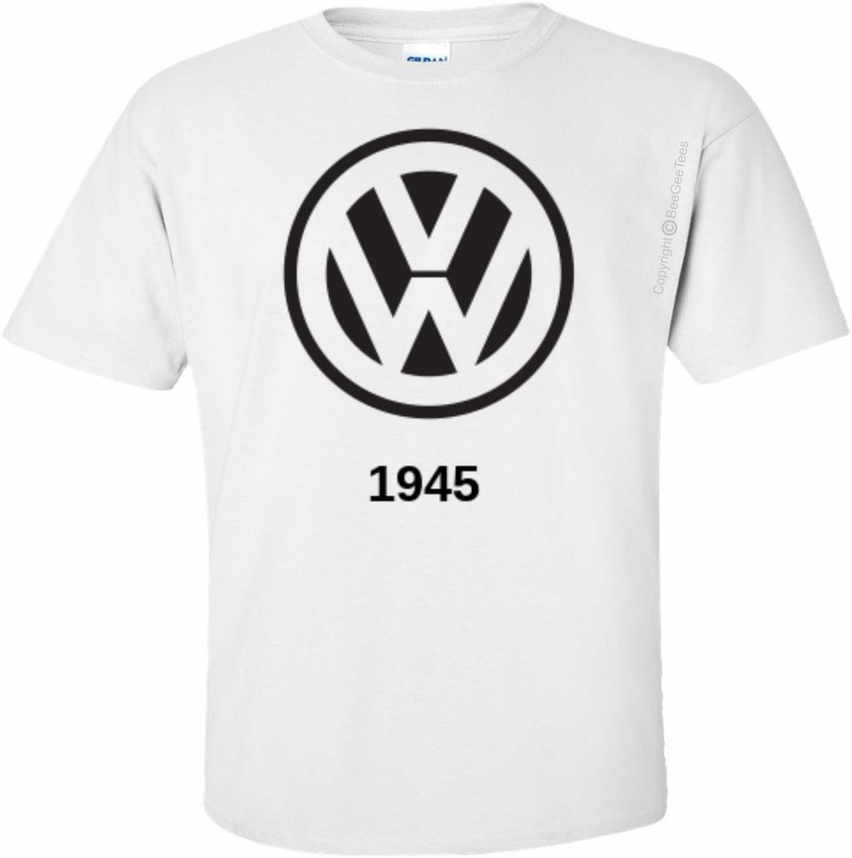 Volkswagen Classic Black VW Logo Men's T-Shirt