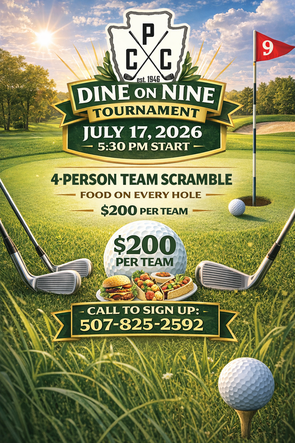 Pcc july 17 2026 dine on nine