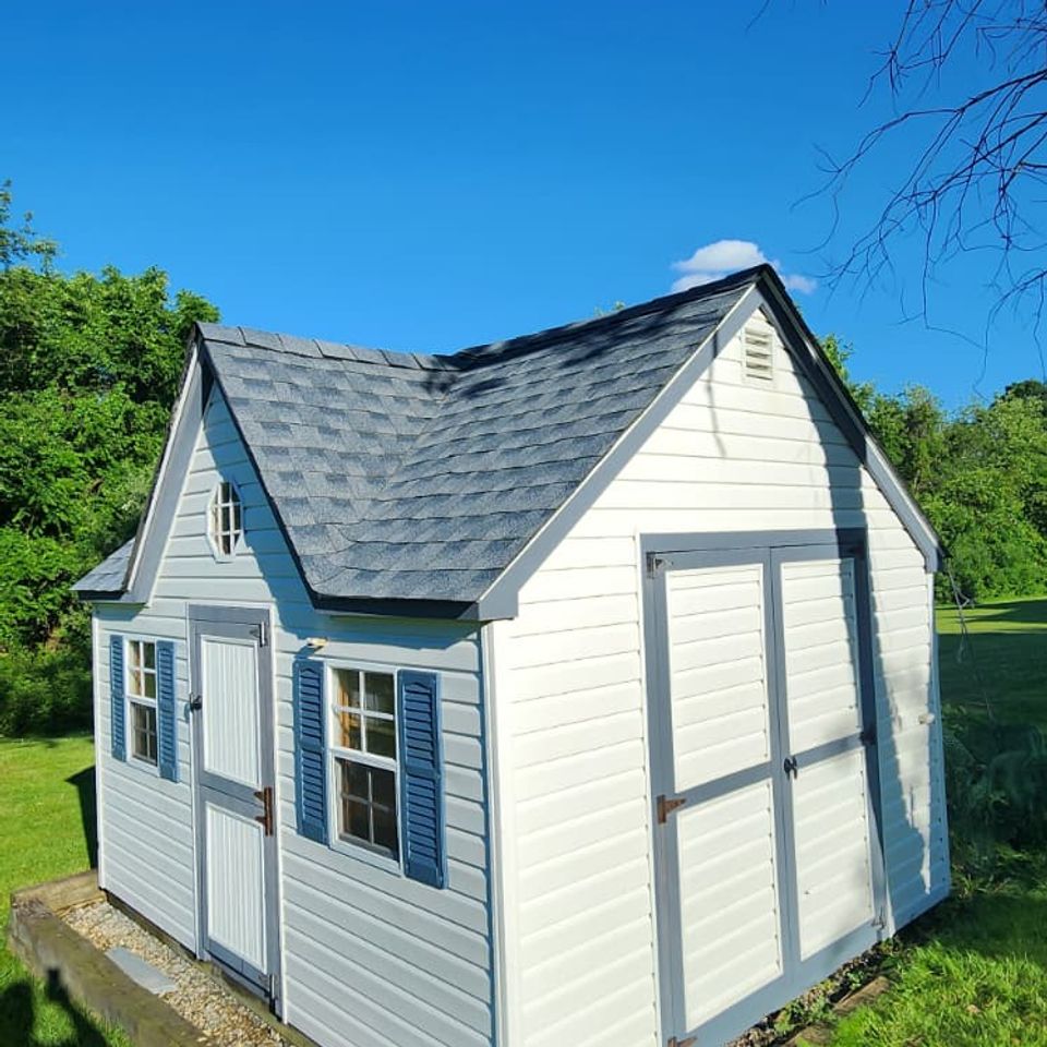New roof power washed