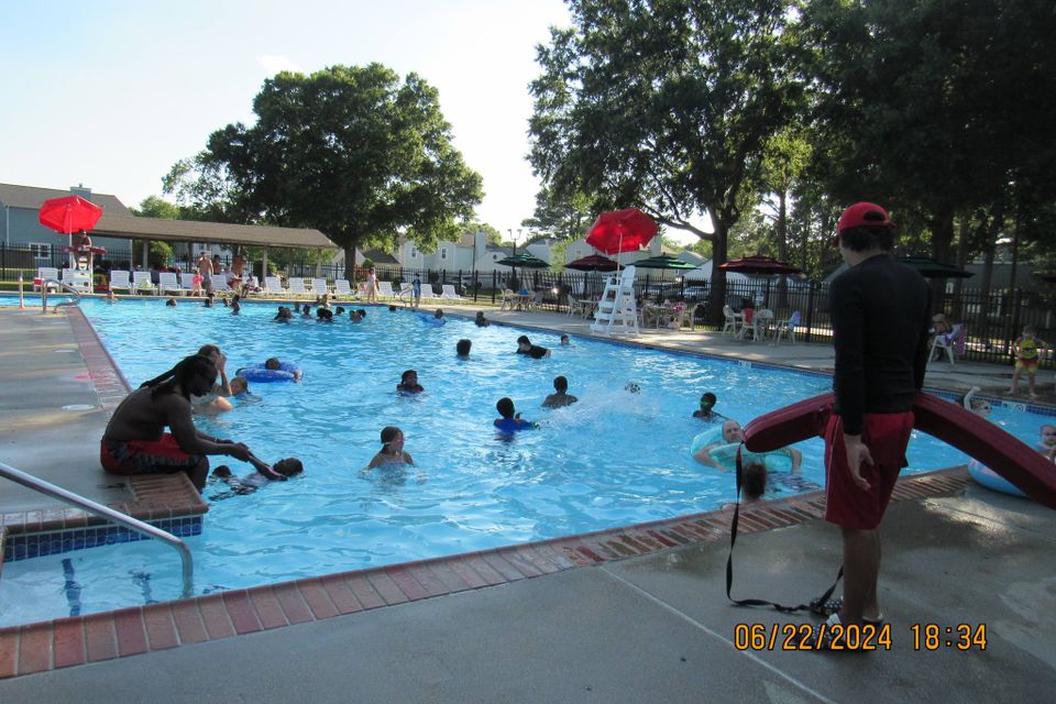 June pool party