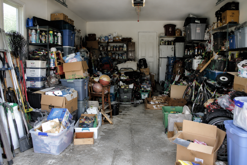 Garage basement and attic cleanouts
