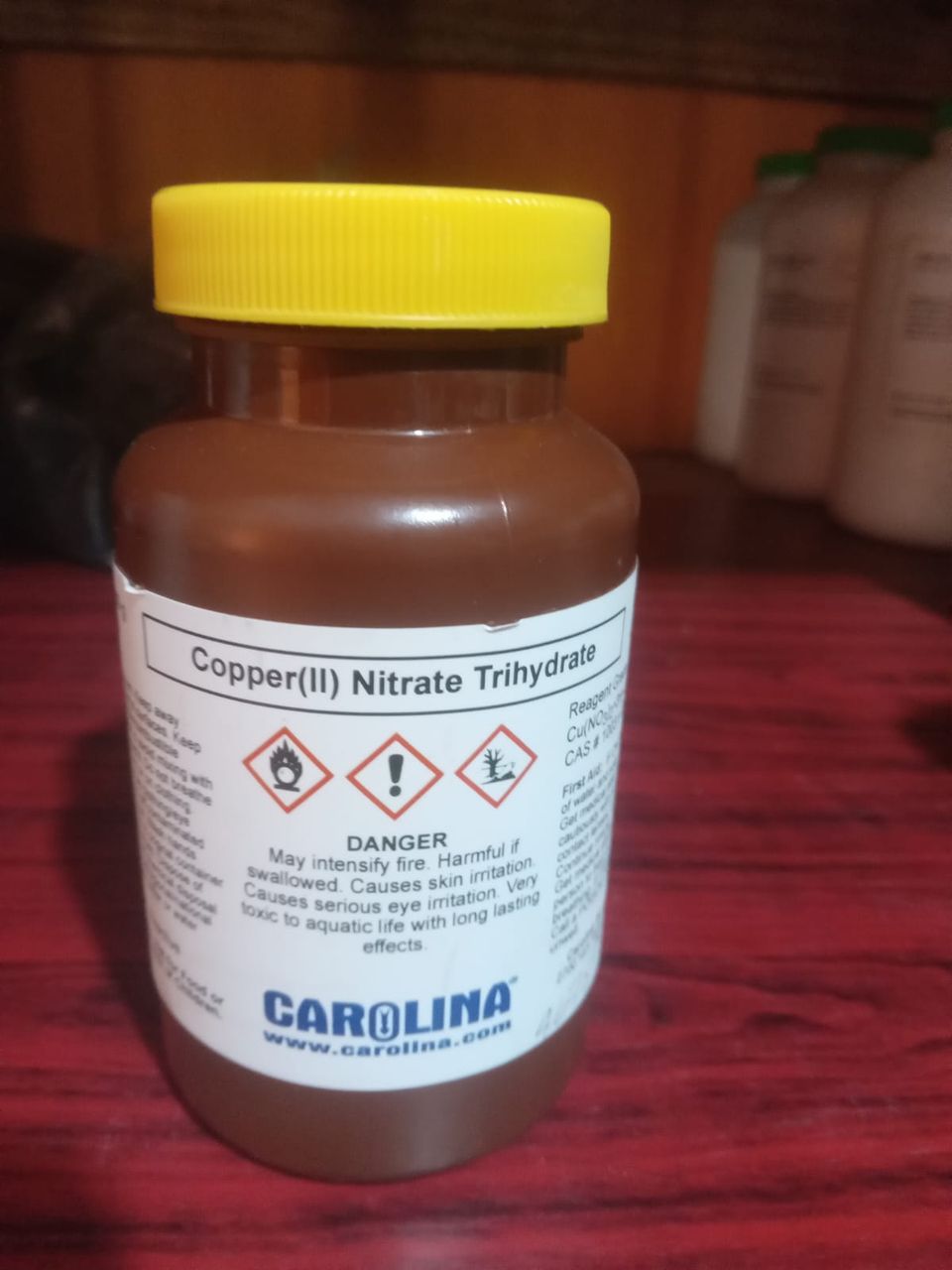 Copper ii nitrate trihydrate