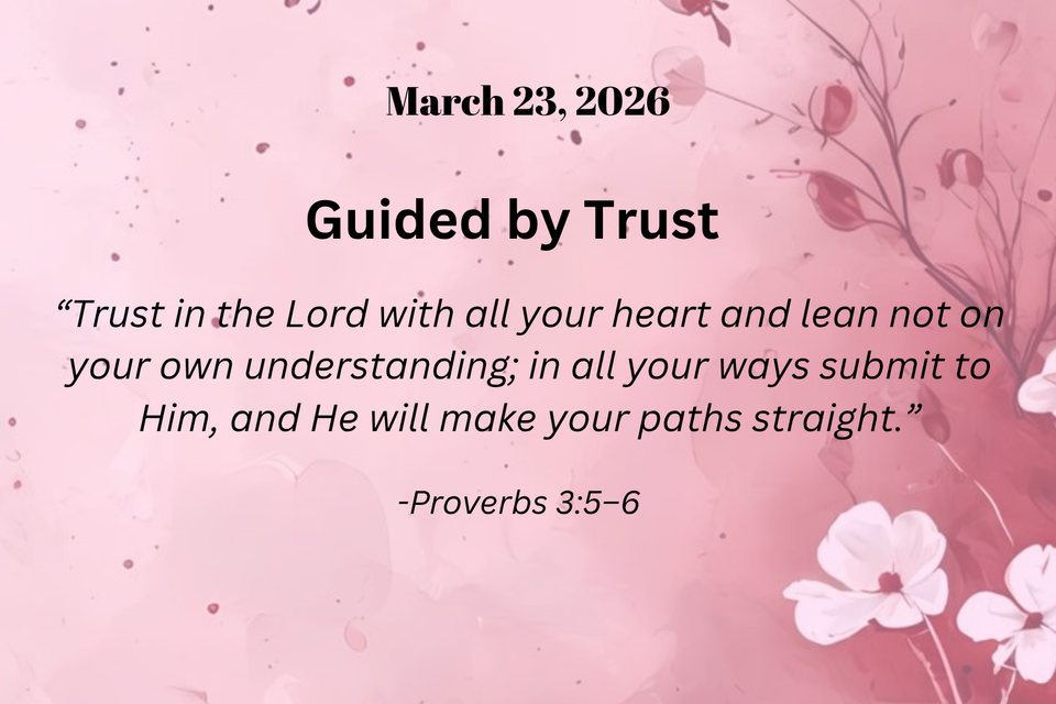 Trust god’s timing