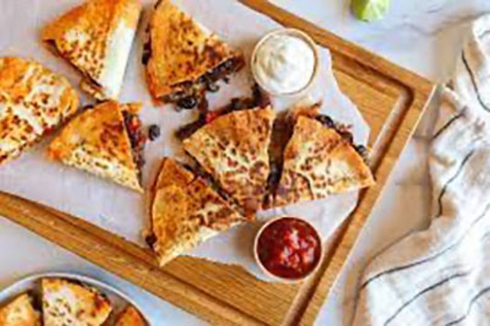 Chorizo   cheese quesadillas 1