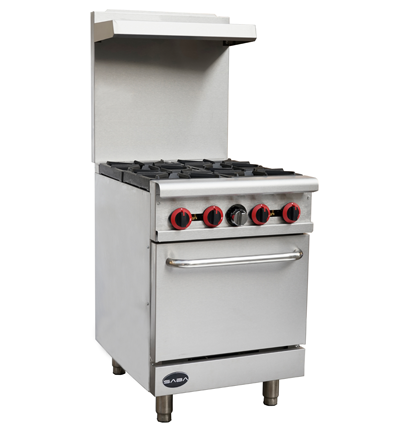 Commercial Restaurant 4 Burner Range Stove with Standard Oven Commercial Restaurant 4 Burner Range Stove with Standard Oven