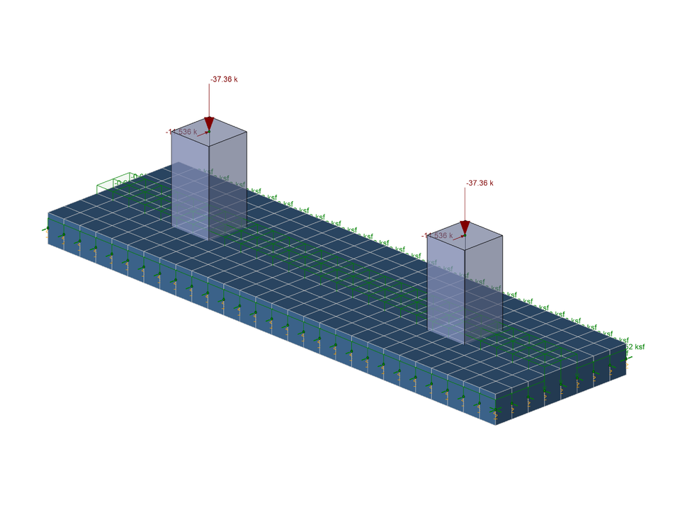 Combined footing example