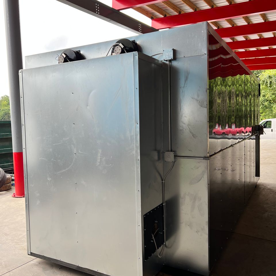 8x8x16 Powder Coating Oven