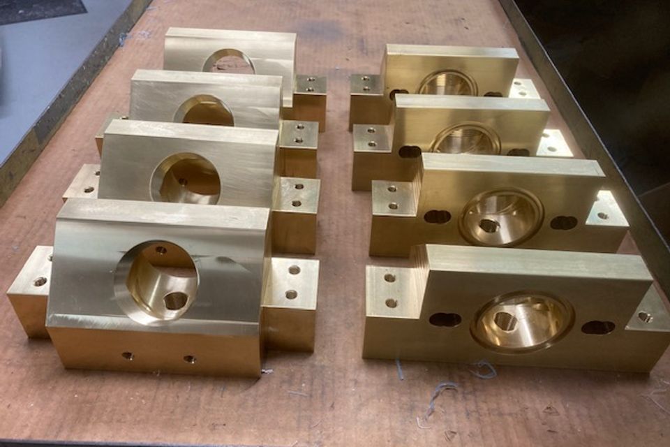 Brass drive bar