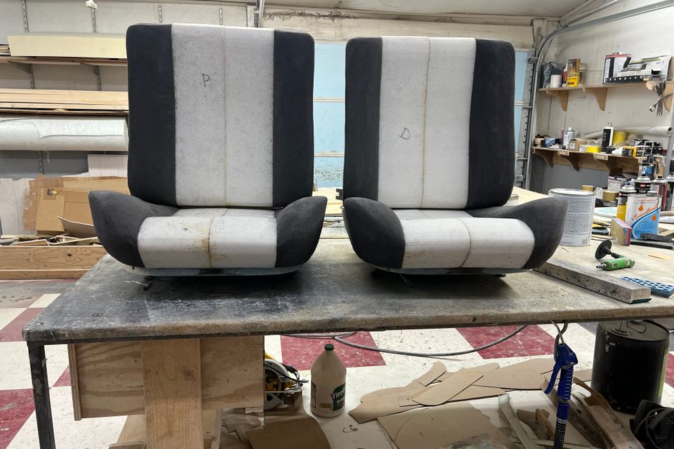 Pai seats frame   foam specail order