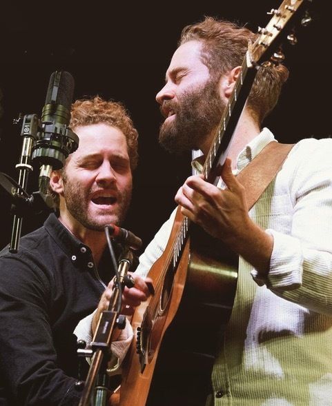Clements brothers performing